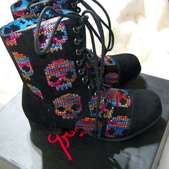 NIB Iron Fist Sugar Hiccup Combat Boot - Picture 4 of 9